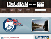 Tablet Screenshot of newyorkboater.com